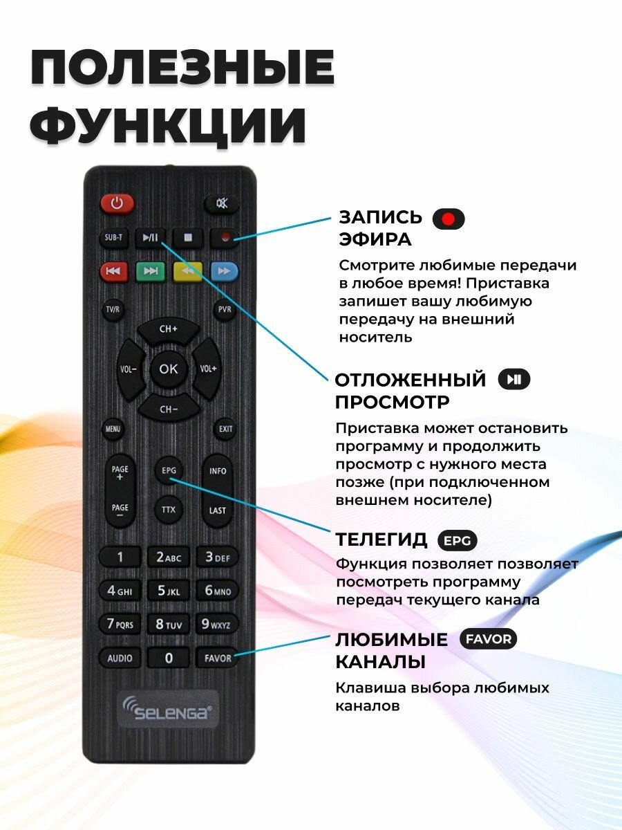 Цифровая приставка Selenga T69M DVB-C/T2