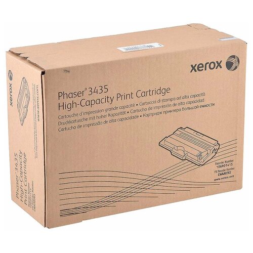 Картридж Xerox 106R01415, 10000 стр, черный картридж для xerox phaser 3435 3435dn 106r01415 10 000 страниц экономичный uniton