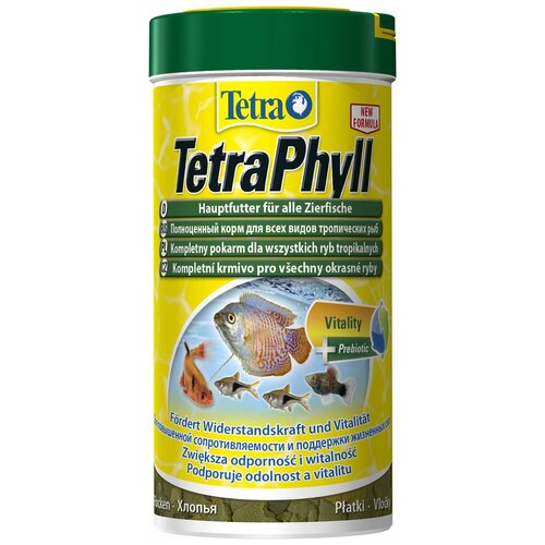 Корм для рыб TetraPhyll (хлопья) 1 л