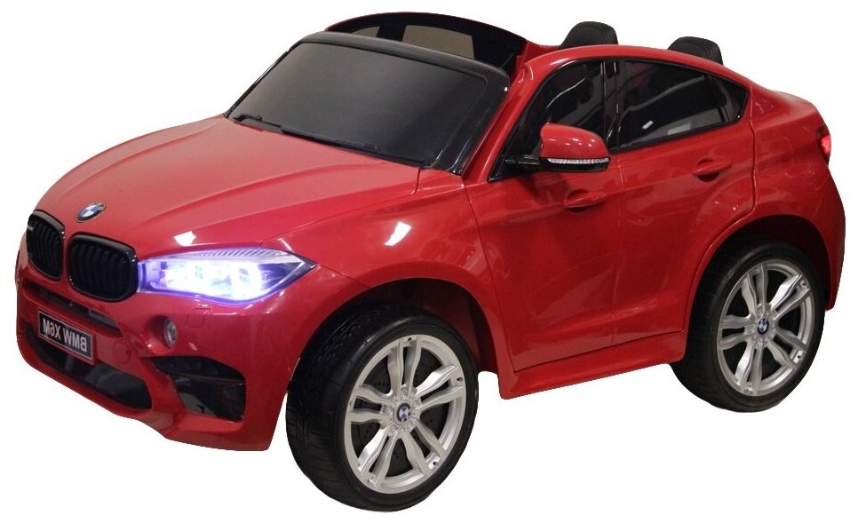 RiverToys Детский электромобиль X6M (JJ2168) красный