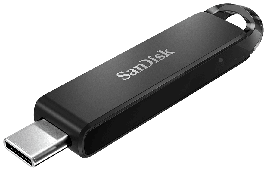 Флешка SanDisk 256Gb Type-C USB3.1 черный