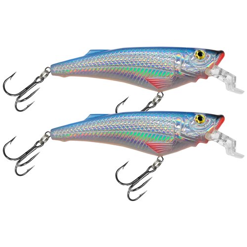 фото Воблер aqua sheriff sr 100mm, набор 2шт, цвет 015 (голубая спинка)
