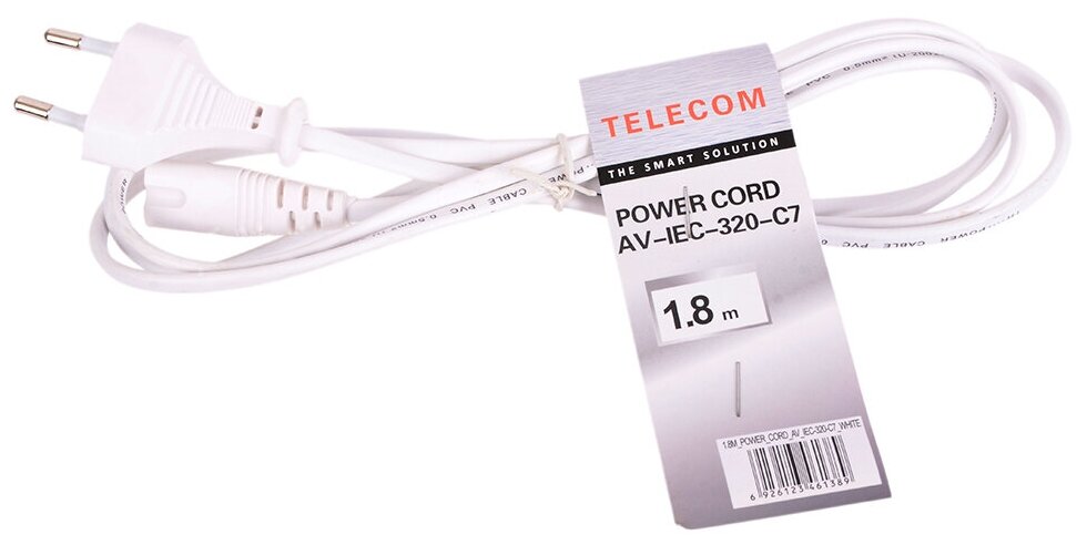 Кабель Telecom CEE 7/16 - IEC C7 (TP228)