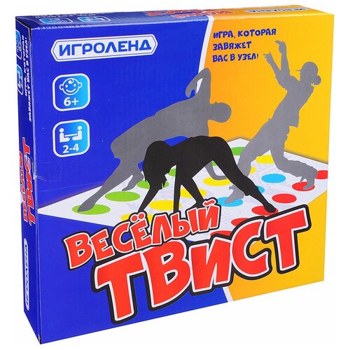 Настольная игра ИГРОЛЕНД Веселый твист настольная игра яблоко твист