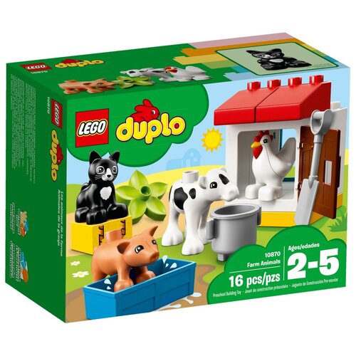 LEGO Duplo Конструктор Ферма: домашние животные, 10870