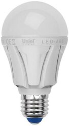 Лампа светодиодная Uniel UL-00002003, E27, A60, 8Вт, 6500 К