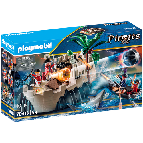 Набор с элементами конструктора Playmobil Pirates 70413 Бастион