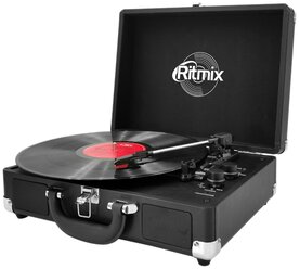 Виниловый проигрыватель Ritmix LP-120B black