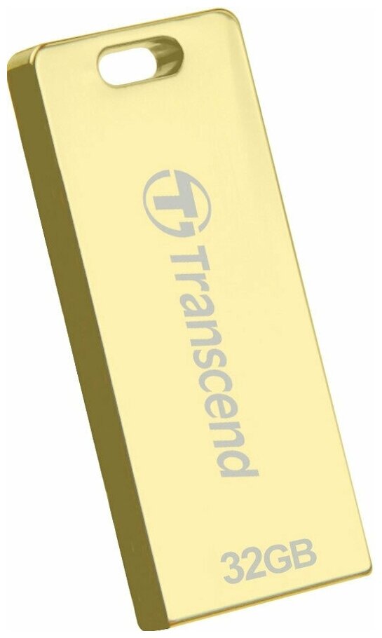 Флеш диск 32GB Transcend T3G JetFlash, USB 2.0, Золотистый