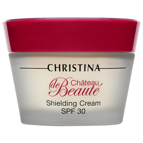 Christina Chateau De Beaute Shielding Сream SPF 30 Защитный крем для лица, 50 мл защитный крем spf 30 christina chateau de beaute shielding сream spf 30 50 мл