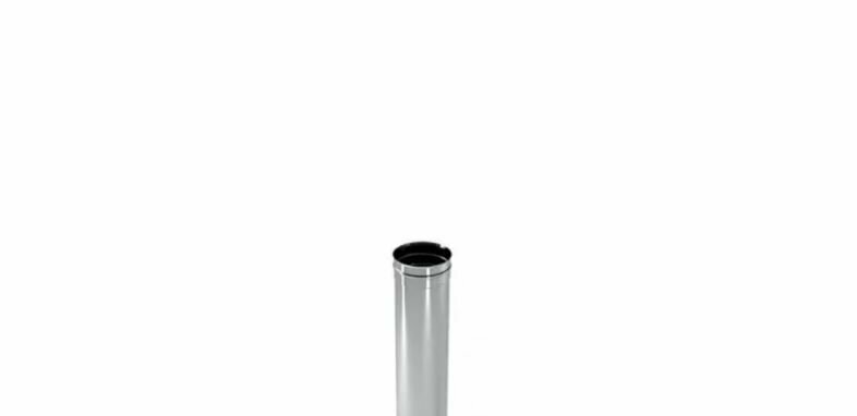 Труба нержавеющая сталь 120*1000 0,5 мм для дымохода - фотография № 3