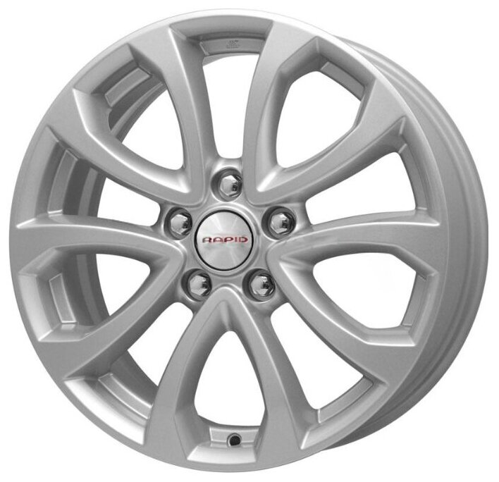 Колесный диск КиК Nissan Juke (КС623) 7,0x17/5x114,3 ET47 D66,1 Сильвер