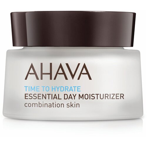 Купить AHAVA Time To Hydrate Essential day moisturizer увлажняющий дневной крем для комбинированной кожи лица, 50 мл