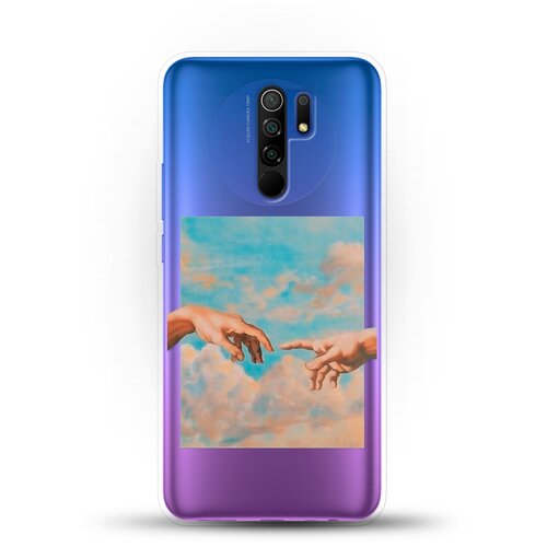 фото Силиконовый чехол искусство на xiaomi redmi 9 andy & paul