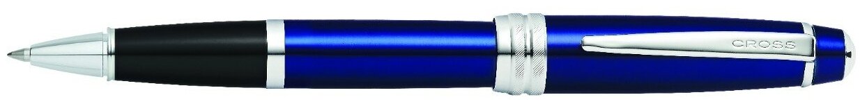 CROSS ручка-роллер Bailey, М, AT0455-12, черный цвет чернил, 1 шт.