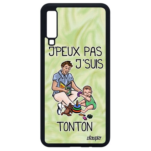фото Чехол на мобильный galaxy a7 2018, "не могу - стал дядей!" юмор комикс utaupia