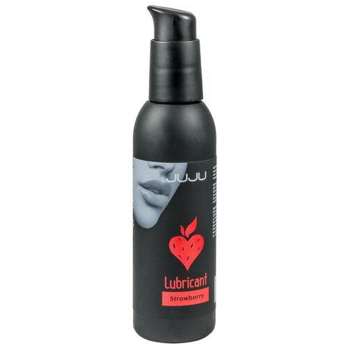 Гель-смазка Juju Lubricant Strawberry, 150 мл, клубника гель смазка juju lubricant strawberry 100 мл клубника