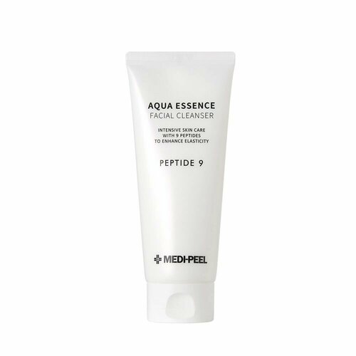 MEDI PEEL Укрепляющая пенка с комплексом пептидов Peptide 9 Aqua Essence Facial Cleanser medi peel омолаживающая сыворотка с комплексом пептидов peptide 9 aqua essence lifting ampoule