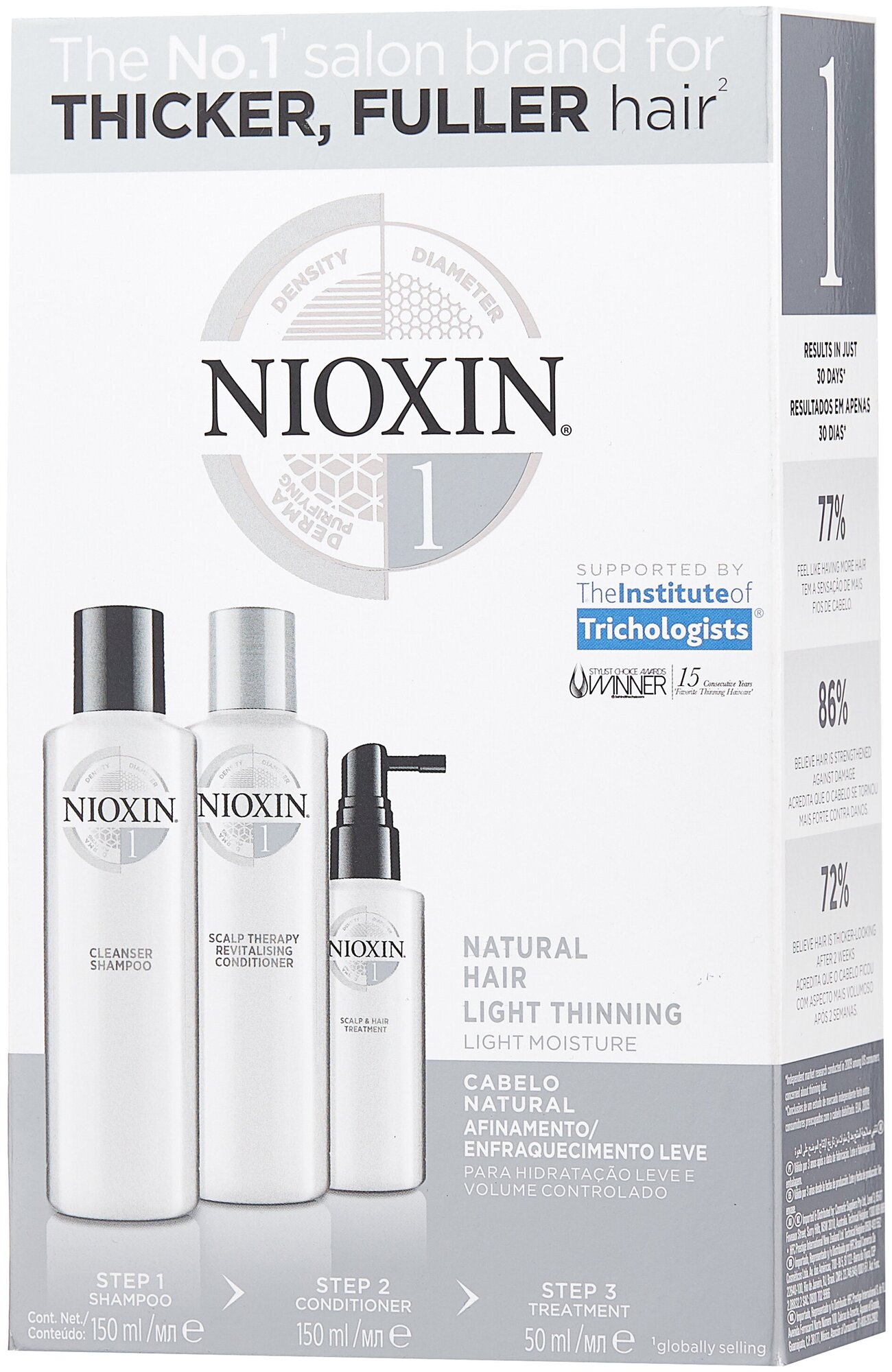 NIOXIN   1 150+150+50 