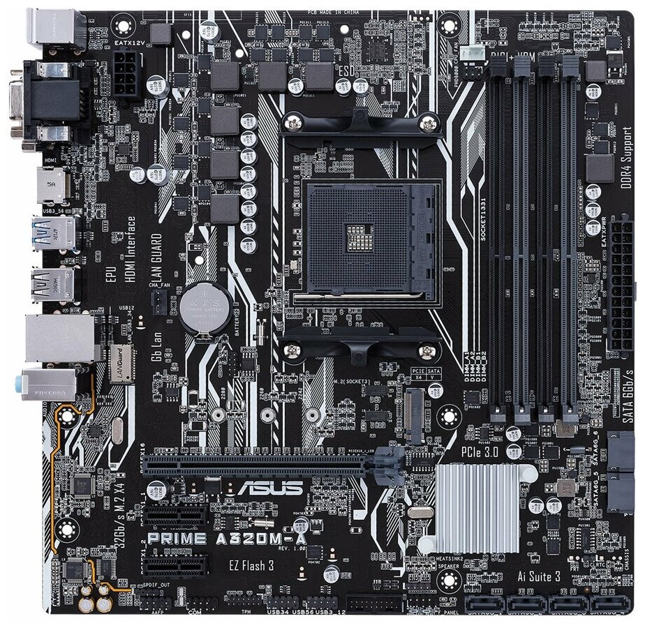 Asus PRIME A320M-A RTL