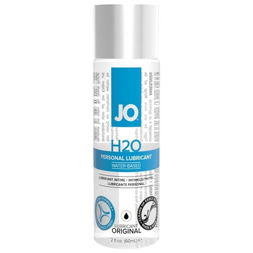 Масло-смазка JO H2o Original, 60 мл, 1 шт. масло смазка jo h2o jelly original 200 г 120 мл нейтральный 1 шт