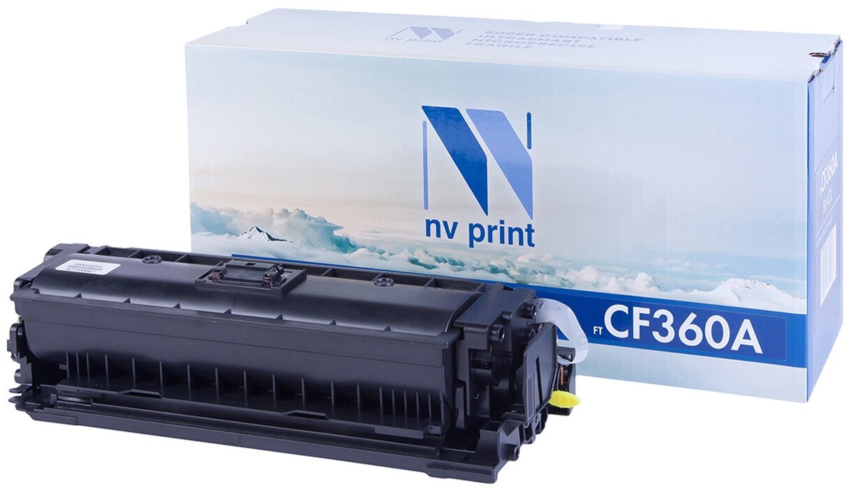Совместимый картридж NV Print NV-НР CF360A Black (NV-CF360ABk) для HP LaserJet Color M552dn, M553dn, M553n, M553x, MFP-M577dn, M577f