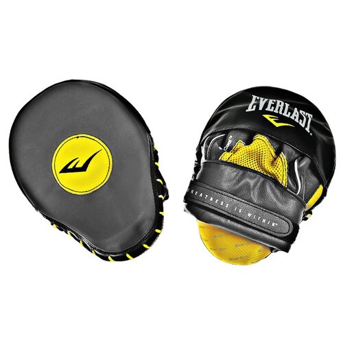 фото Лапы изогнутые everlast mantis punch mitts желт/черн.