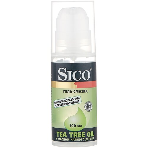 Гель-смазка  Sico Tea tree oil, 100 мл, алоэ вера