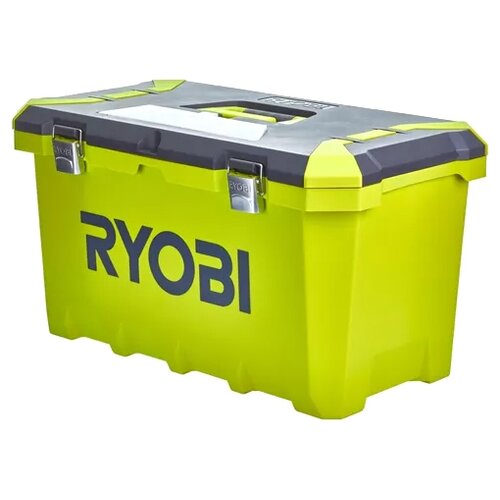 Ящик RYOBI RTB22, 32.3x56.5x31 см, 22'' , зеленый/черный ящик для инструментов ryobi rtb22 565x323x310 5132004363