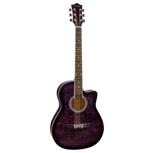 акустическая гитара colombo lf 3801 n Акустическая гитара Colombo LF-3800CT/GS фиолетовый sunburst
