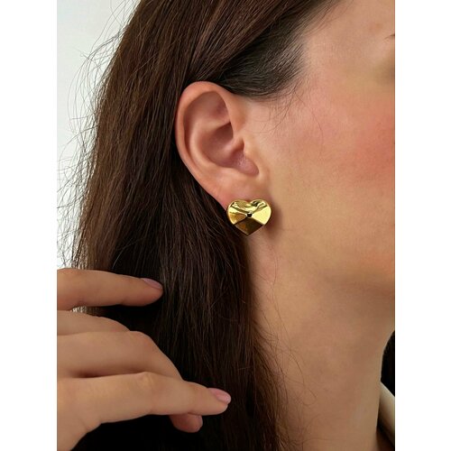 Серьги Keep Ring, золотой