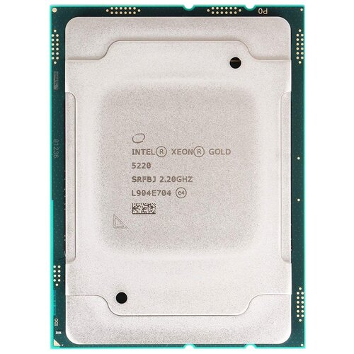 Процессор Intel Xeon Gold 5220 LGA3647, 18 x 2200 МГц, HPE процессор intel xeon gold 5220 lga 3647 25mb 2 2ghz cd8069504214601s rfbj