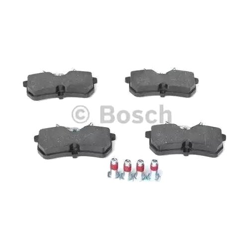 Дисковые тормозные колодки задние Bosch 0986494011 для Ford Fiesta V, Ford Focus, Ford Ikon (4 шт.)