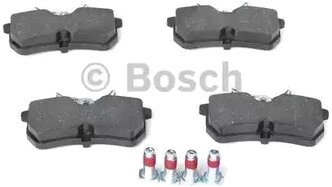 Дисковые тормозные колодки задние Bosch 0986494011 для Ford Fiesta V, Ford Focus, Ford Ikon (4 шт.)