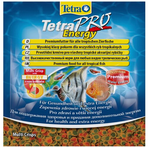 Сухой корм для рыб, ракообразных Tetra TetraPro Energy, 12 мл, 12 г