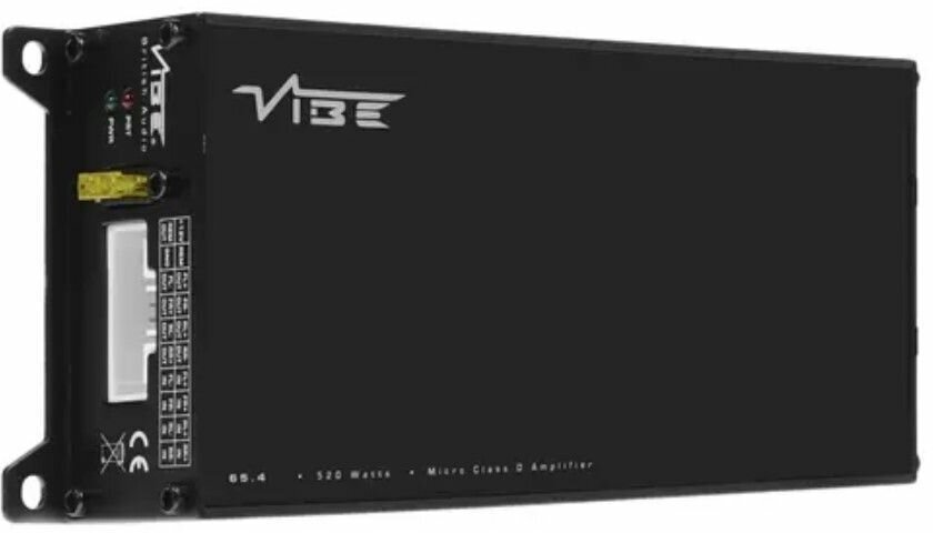 Автомобильный усилитель VIBE POWERBOX65.4M-V7 4-канальный для колонок 4*65 Вт - фотография № 12