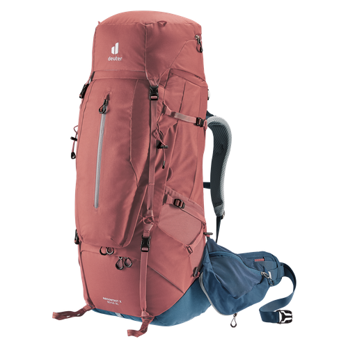 Рюкзак deuter Aircontact X 60+15 SL, Redwood-Ink