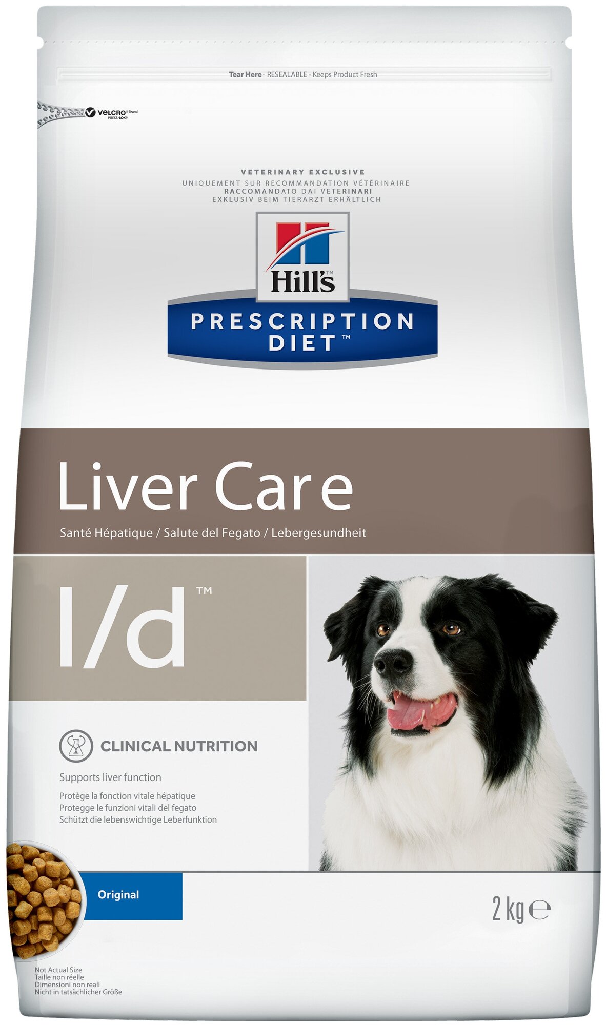 Сухой корм для собак Hill's Prescription Diet l/d при заболеваниях печени