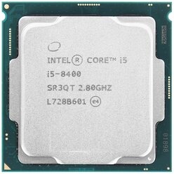 Процессор Intel Core i5-8400 LGA1151 v2, 6 x 2800 МГц, OEM