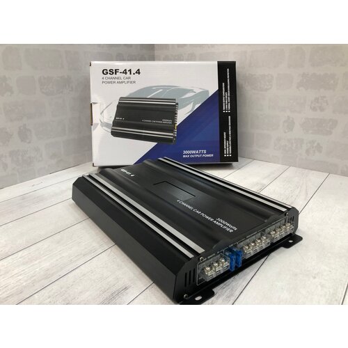 Автомобильный усилитель звука 4 х канальный 3000w 450000₽