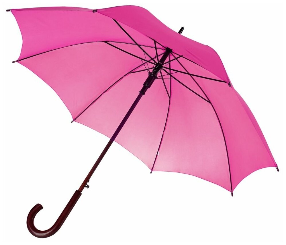 Зонт-трость полуавтомат Unit Standard (393), розовый