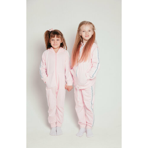 Комплект одежды DaEl kids, повседневный стиль, размер 116, розовый