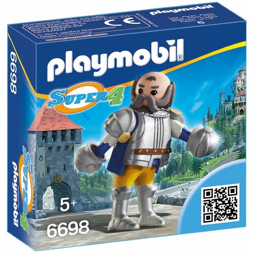 фото Набор с элементами конструктора playmobil super 4 6698 королевский гвардеец