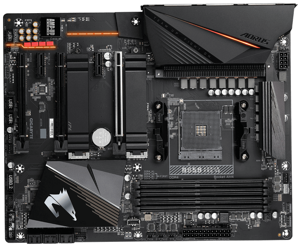 Материнская плата GigaByte B550 AORUS PRO V2 sAM4