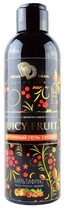 Интимный гель JUICY FRUIT 200 мл с ароматом Мультифрукт