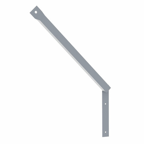 Кронштейн для крепления колючей проволоки Г-образный серый грунт 954₽