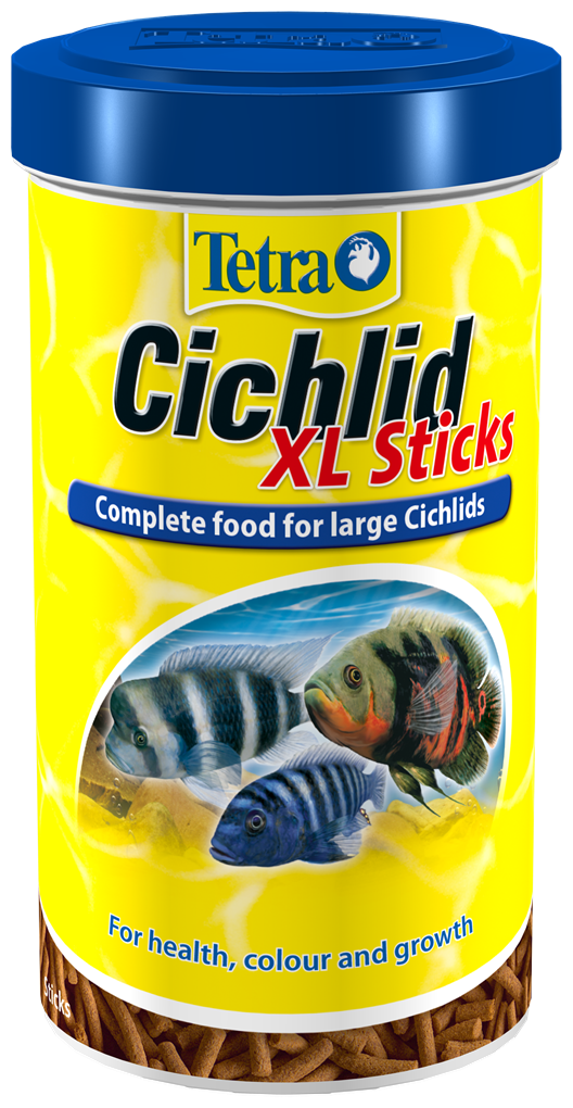 TETRA CICHLID XL STICKS — Тетра корм-палочки для крупных цихлид (500 мл)