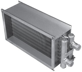 Водяной нагреватель для прямоугольных каналов WHR 500*250-3