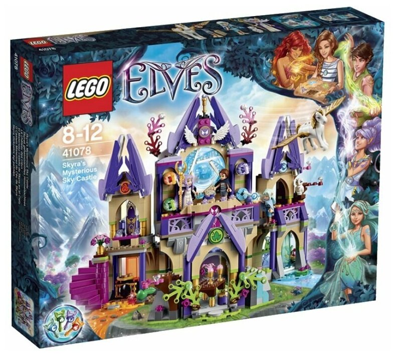 Конструктор LEGO Elves 41078 Небесный замок Скайры, 808 дет.