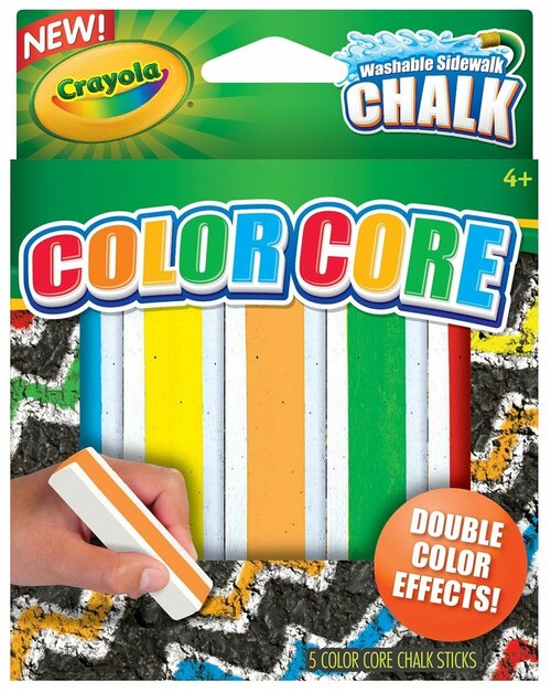 Crayola Мелки с цветным стержнем 5 цветов 03-5801C